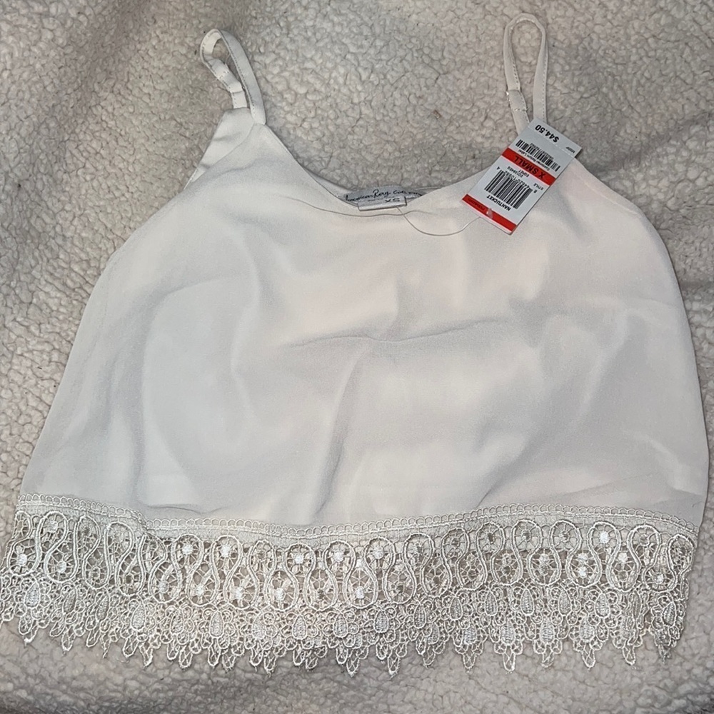 Nwt Lace crop top